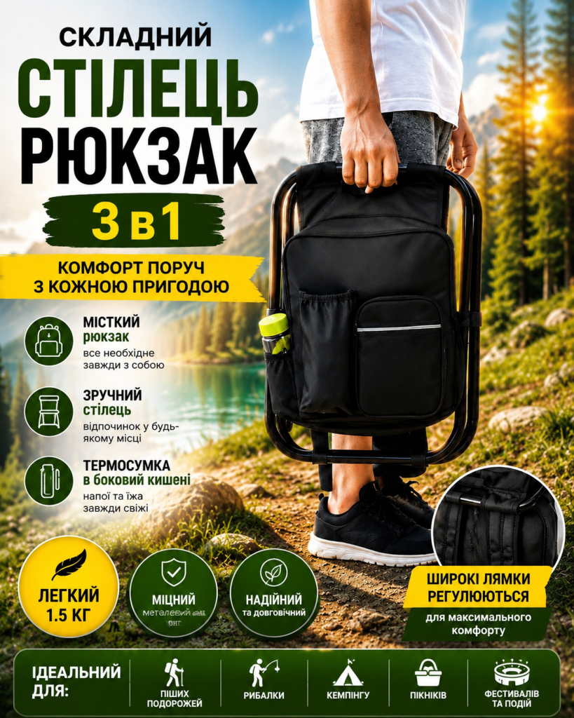 Стілець рюкзак